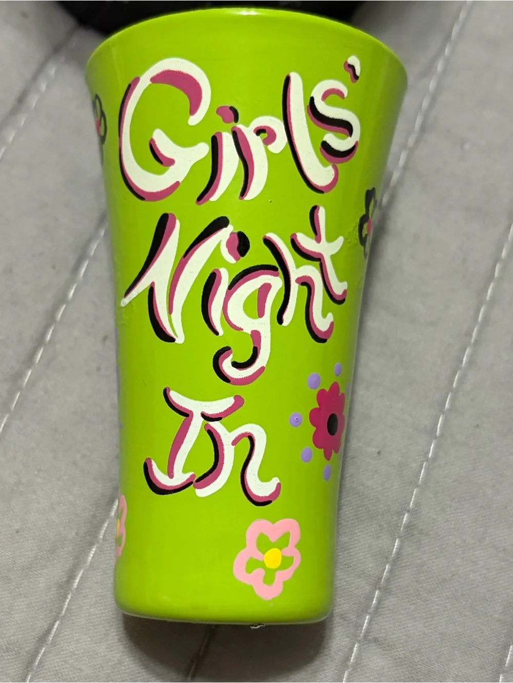 Lolita Girls Night In hand painted shot glass